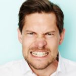 Bofy language - clenched teeth